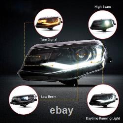 Black HID With LED DRL RH Right Side Headlight Headlamp For 2016-2022 Chevy Camaro