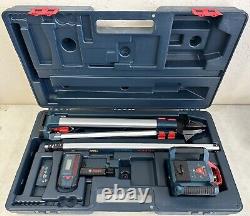 Bosch Professional Rotational Laser Level Kit GRL1000-20HV Excellent Condition