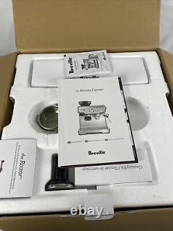 Breville BES870BSXL Barista Express Espresso Machine Black Sesame ONLY USED ONCE