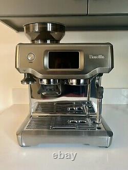 Breville the Barista Touch Espresso Machine Brushed Stainless Steel used Read