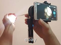 ClaraMed phone endoscope adapter with LED light source, Storz compatible. S1