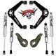 Cognito Boxed Bj Control Arms Level Kit 01-10 Gm Trucks Stage 3 With Fox Shocks