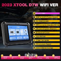 D7W XTOOL Wifi Scanner Auto Full Diagnostic Scan Tool DoIP/CANFD IMMO Key Coding