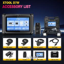 D7W XTOOL Wifi Scanner Auto Full Diagnostic Scan Tool DoIP/CANFD IMMO Key Coding