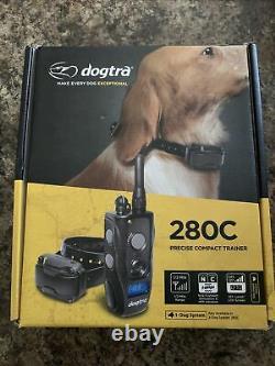 Dogtra 280C Precise Control 127-Level Training Dog E-Collar NEW OPEN BOX