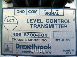 Drexelbrook 406-6200-F01 HLFS Level Control Transmitter 4-20mA F13