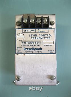 Drexelbrook 406-6200-F01 HLFS Level Control Transmitter 4-20mA F13