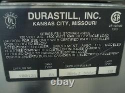 Durastill 8 Gal/Day Auto Water Distiller, 5.3Gal. Tank, auto level control USED