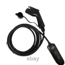 Electric Vehicle Charger EV Car Charging Cable Cord 240V 16A J1772 5-15 Level 1