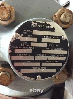 FISHER TYPE 249B CONTROLLER LEVEL TRANSMITTER DISPLACER Size 2 X 32