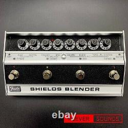 Fender Shields Blender Fuzz Brushed Aluminum Guitar Effects Pedal