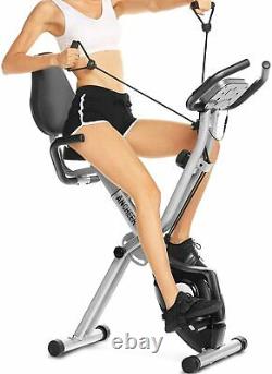 Folding Exercise Bike Cycling Bike+App Control 10-level magnetic resistance HOME
