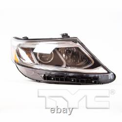 For Kia Sorento Headlight 2014 2015 Passenger Side Halogen LX Model KI2503164