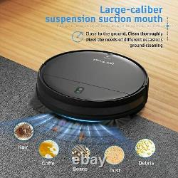 GTTVO Robot Vacuum Cleaner Automatic Smart Mapping Robotic for Floors & Carpets