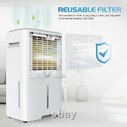 HEVILLO 40 Pints 2000 SQ FT Home Dehumidifiers for Basements & Large Rooms