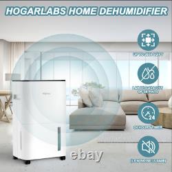 HOGARLABS 3500 Sq Ft 50 Pint Home Dehumidifier, Humidity Contorl, with Laundry Dry