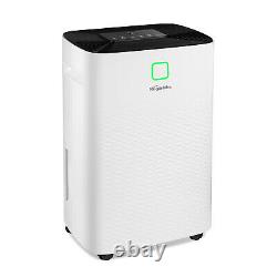 HOGARLABS 4000 Sq Ft 50 Pint Home Dehumidifier Digital Panel & 24H Timer with Hose