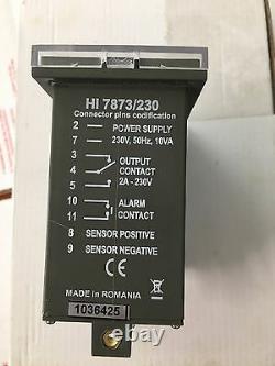 Hanna Instruments Hi 7873/230 Level Controller, New In Box, Warranty
