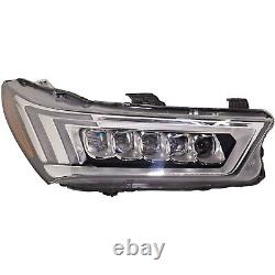 Headlight Set For 2017-2020 Acura MDX Driver and Passenger Side LED