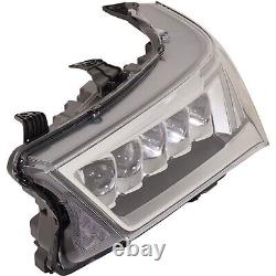 Headlight Set For 2017-2020 Acura MDX Driver and Passenger Side LED