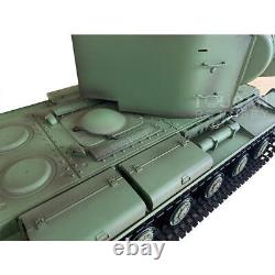 Henglong 3949 Plastic Soviet KV-2 1/16 7.0 RC RTR Tank Gigant Barrel Recoil