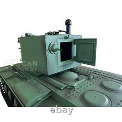 Henglong 3949 Plastic Soviet KV-2 1/16 7.0 RC RTR Tank Gigant Barrel Recoil