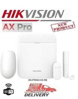 Hikvision DS-PWA64-Kit-WE AX PRO Wireless Control Panel Kit Light Level NEW