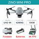 Hubsan Zino Mini Pro 64gb 4k Drone 10km Gps Fpv 3-gimbal Foldable Quadcopter Us