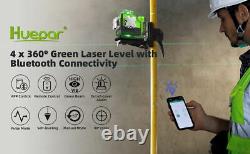 Huepar P04CG 16 Lines Green Beam Bluetooth & Remote Control Function Laser Level
