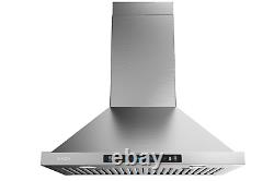 IKTCH 30 in Wall Mount Range Hood, 900 CFM Ducted Ductless Stainless Steel