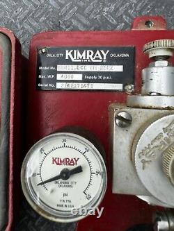 KIMRAY LIQUID LEVEL CONTROLLER GEN II 4000 PSI, NPT Used