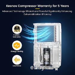 Kesnos 80/120/150 Pint Energy Star Dehumidifier for Extra Large Basement & Room