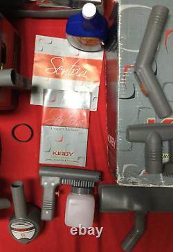 Kirby Sentria G10D Upright Vacuum Cleaner with Attachments And Shampoo Kit, Manual
