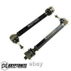 Kryptonite Control Arm Kit/Ball Joints/Tie Rods/Bolts For 11-19 GM 2500HD/3500HD