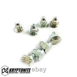 Kryptonite Control Arm Kit/Cam Bolt & Pin Kit For 07-18 GM 1500/SUVs With 6 Lugs