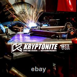 Kryptonite Control Arm Kit/Death Grip Tie Rods/Cam Bolts For 07-13 GM 1500/SUVs