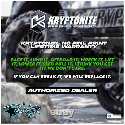 Kryptonite Control Arm Kit & Death Grip Tie Rods For 2014-2018 GM 1500/SUVs