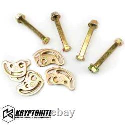 Kryptonite Control Arms/Cam Bolts & Pins/Leveling Kit For 01-10 GM 2500HD/3500HD