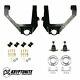 Kryptonite Stage 2 Leveling Kit & Control Arms For 07-18 Chevy Gmc 1500 1/2 Ton
