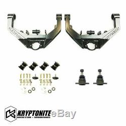 Kryptonite Stage 2 Upper Control Arms Dual Shock Mounts 01-10 Chevy/GMC 2500HD