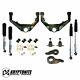 Kryptonite Stage 3 Leveling Kit With Bilstein Shocks For 01-10 Gm 2500hd 3500hd