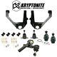 Kryptonite Upper Control Arms/ball Joints/tie Rod Ends For 2014-2016 Gm 1500/suv