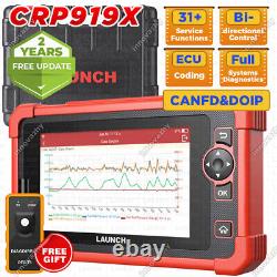 LAUNCH CRP919X OBD2 Bidirectional Scanner Full System Diagnostic Tool Key Coding