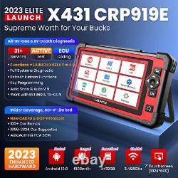 LAUNCH X431 CRP919E BT WIFI Bidirectional Car Diagnostic Scanner Key Coding BT