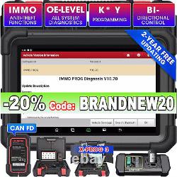 LAUNCH X431 IMMO ELITE PRO5 OBD Scanner Car Diagnostic Tool ECU K-y Progr-mming