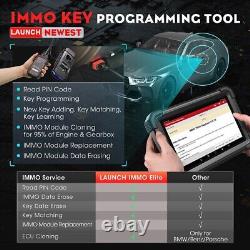 LAUNCH X431 IMMO ELITE PRO5 OBD Scanner Car Diagnostic Tool ECU K-y Progr-mming