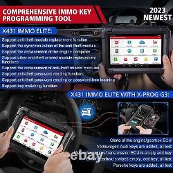 LAUNCH X431 IMMO ELITE PRO5 OBD Scanner Car Diagnostic Tool ECU K-y Progr-mming