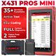 Launch X431 V Pros Mini V+ Elite Bidirectional Car Diagnostic Scanner Key Coding