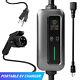 Level 1 & 2 Ev Charger 16a J1772 Electric Car Charger With Delayed Timer Gray