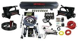 Level Ride Height + Pressure airmaxxx Black 580 Air Management Kit Complete Wire